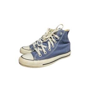 Converse Chuck Taylor All Star High Top Sneakers Blue Canvas Women’s 5.5 / Men’s